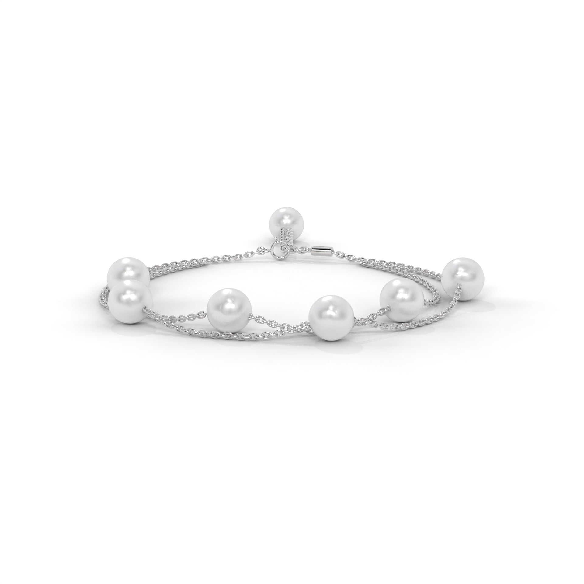 Luna Drop Pearl Necklace