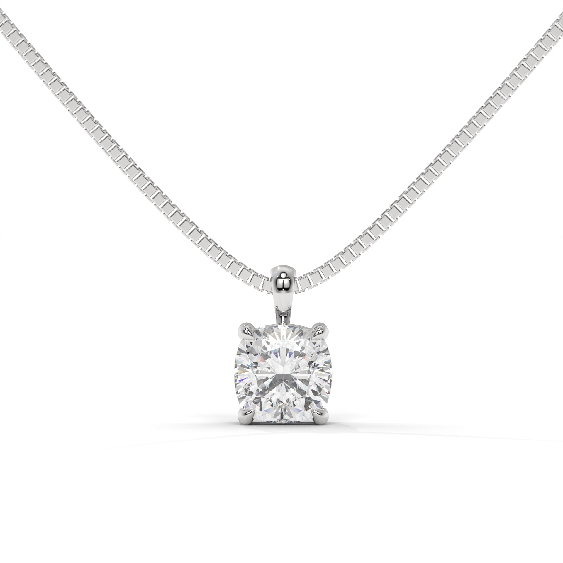 Radiance Moissanite Solitaire Pendant