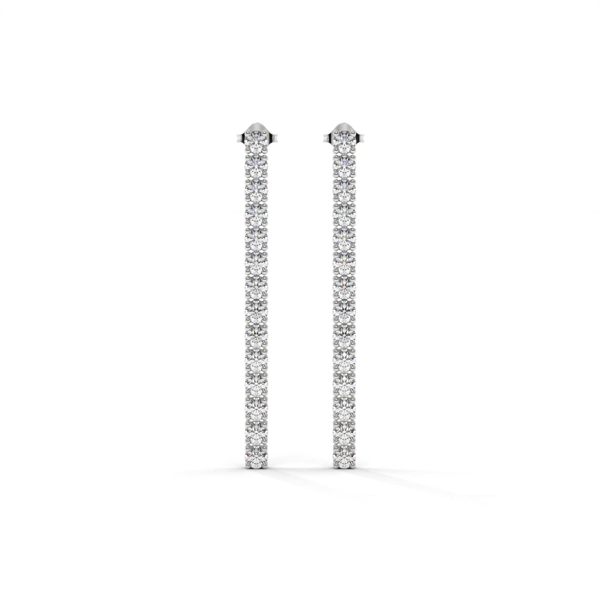 Classic Radiance Tennis Necklace - Rhodium Tone
