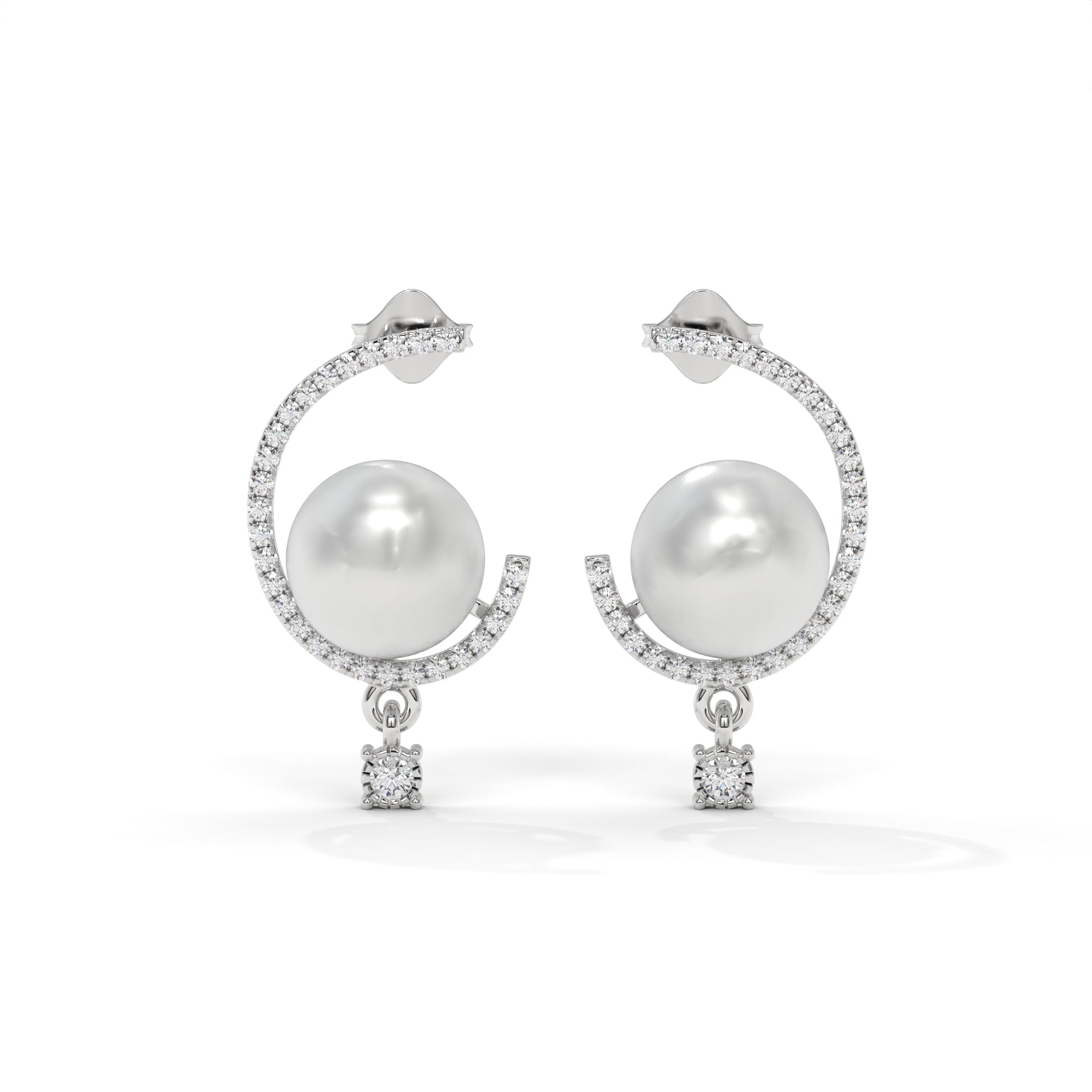 Aurelia Grace Pearl Drop Earrings