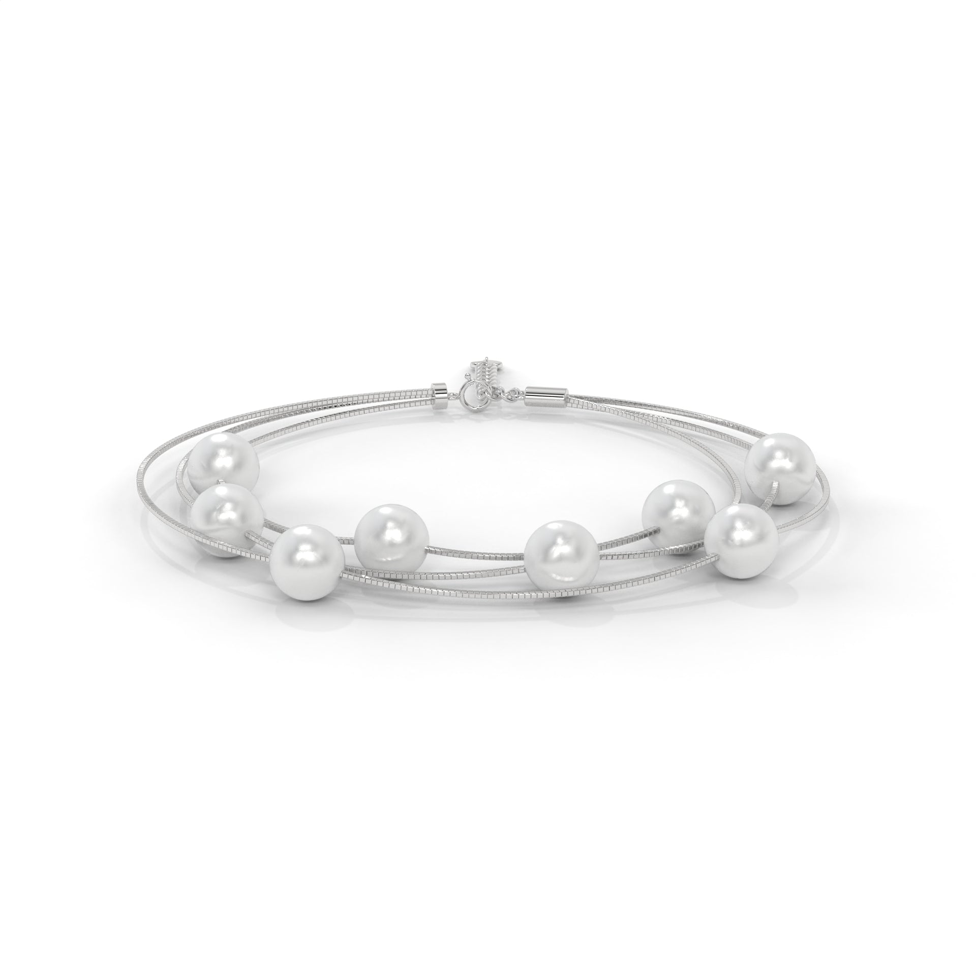 Luna Pearl Chain Bracelet