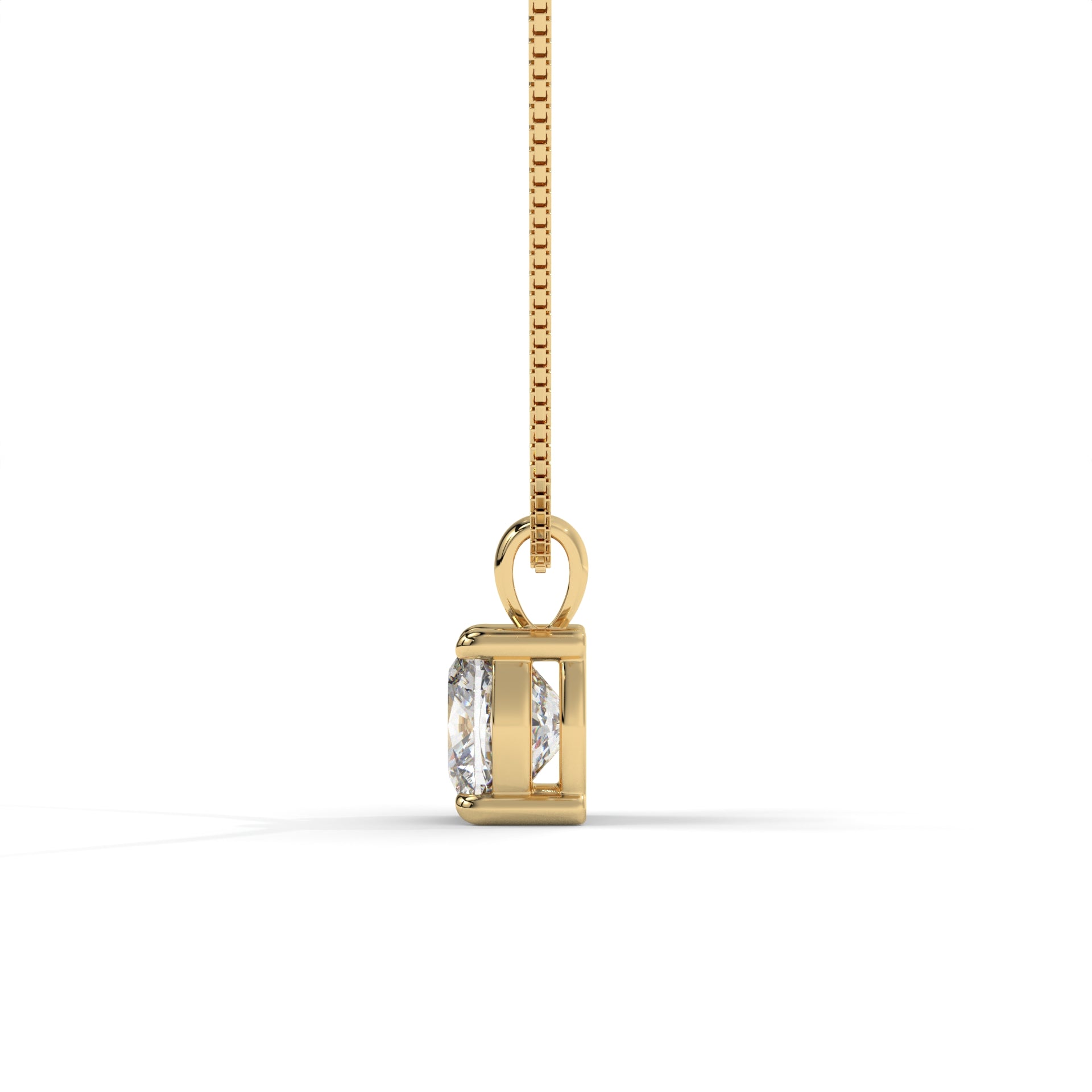Radiance Moissanite Solitaire Pendant