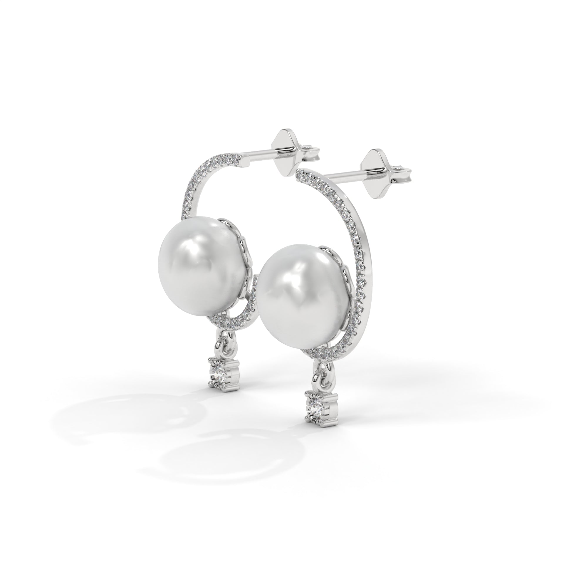 Aurelia Grace Pearl Drop Earrings