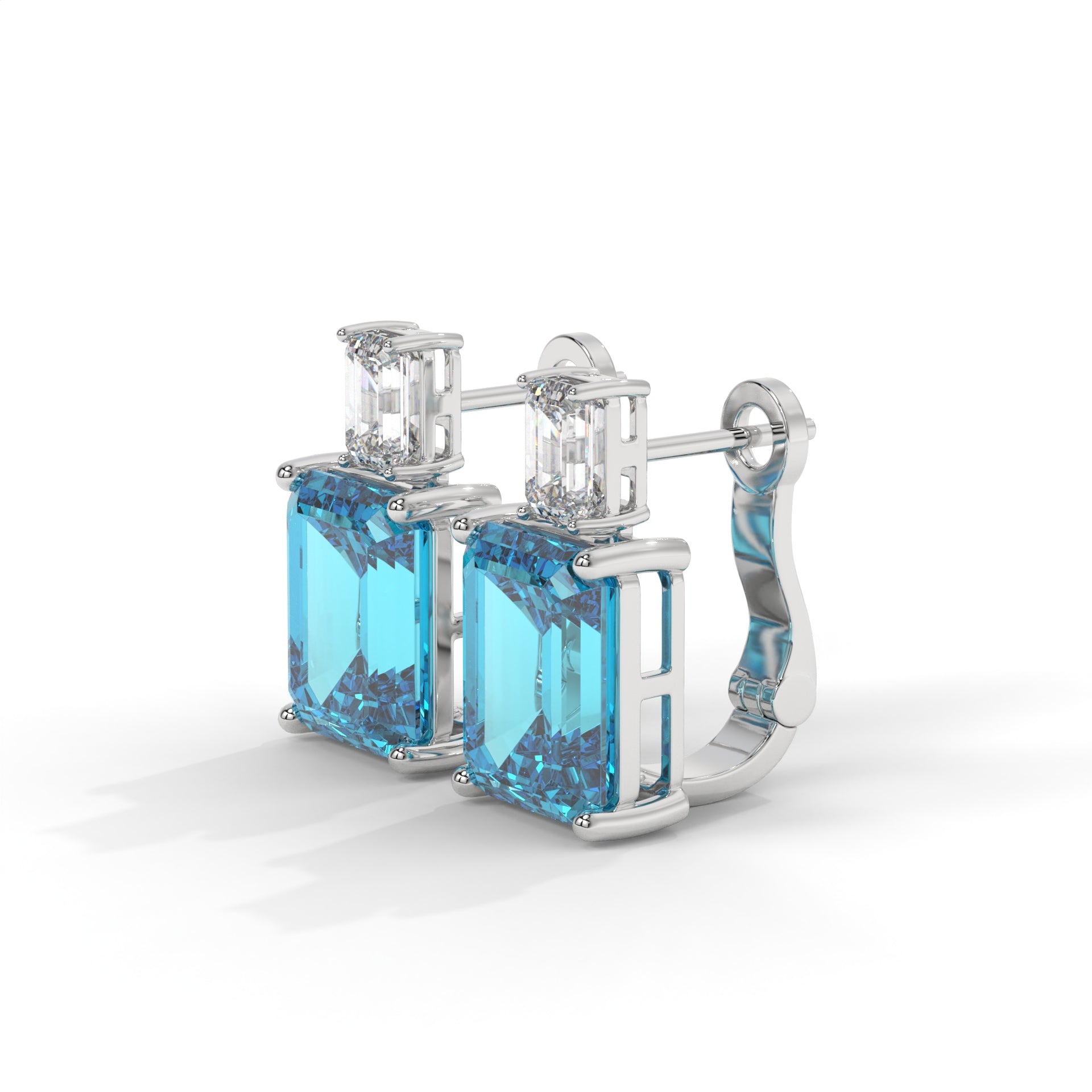 Aurelia Edge Drop Earrings