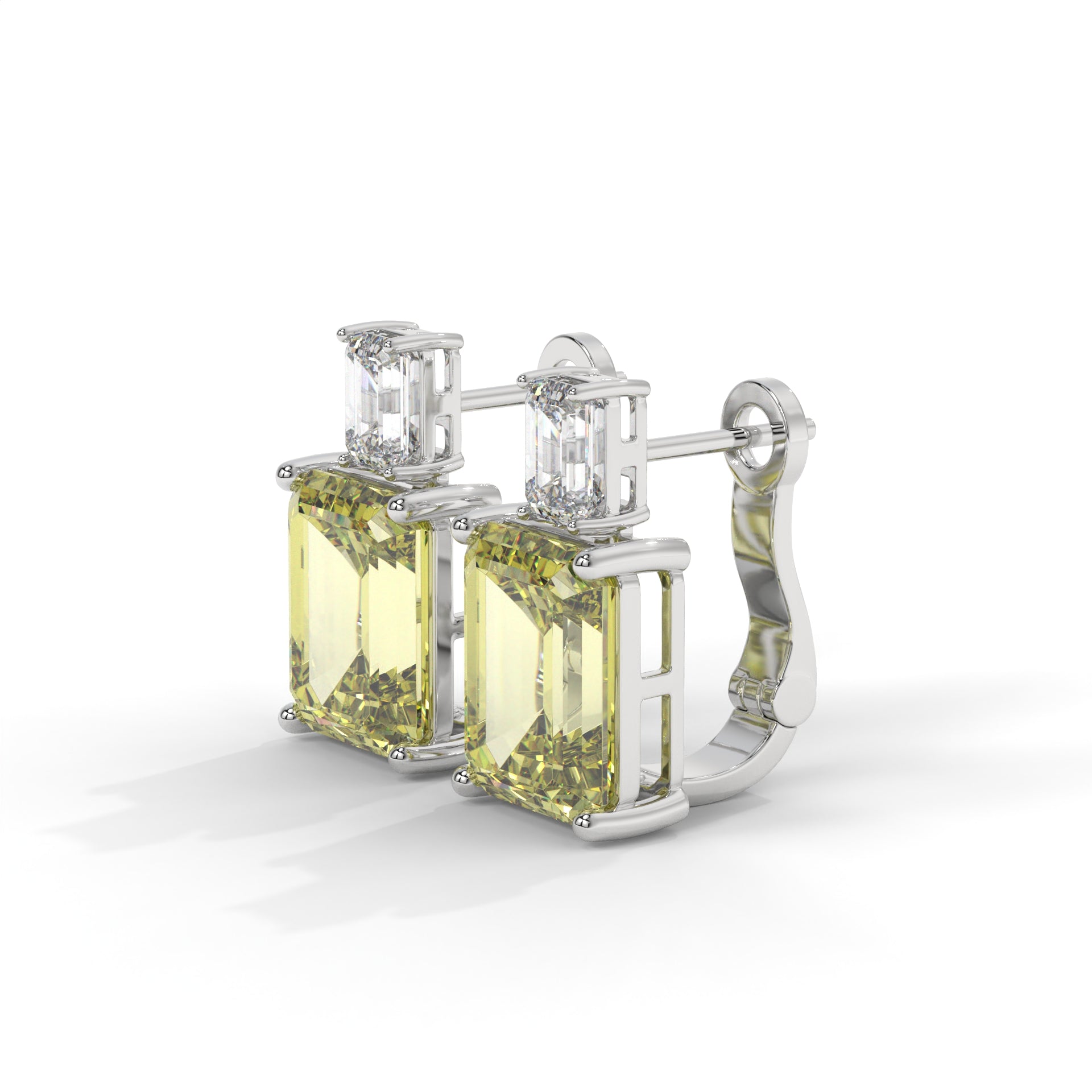 Solara Edge Drop Earrings
