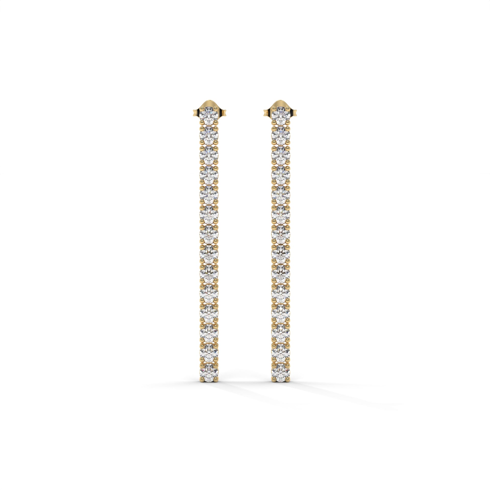 Classic Radiance Tennis Necklace - Gold Tone