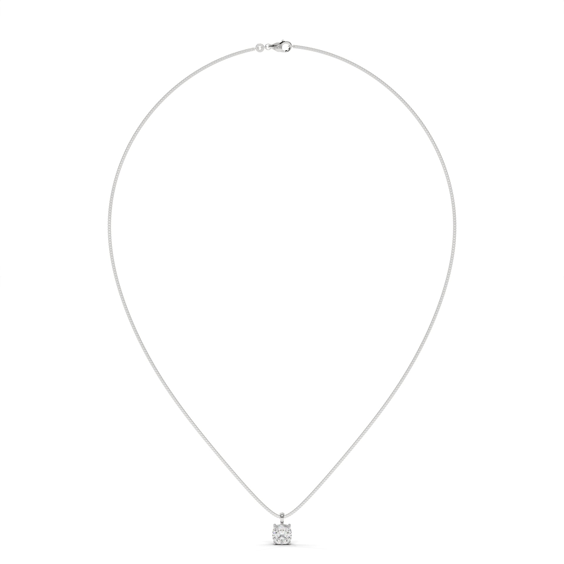 Radiance Moissanite Solitaire Pendant