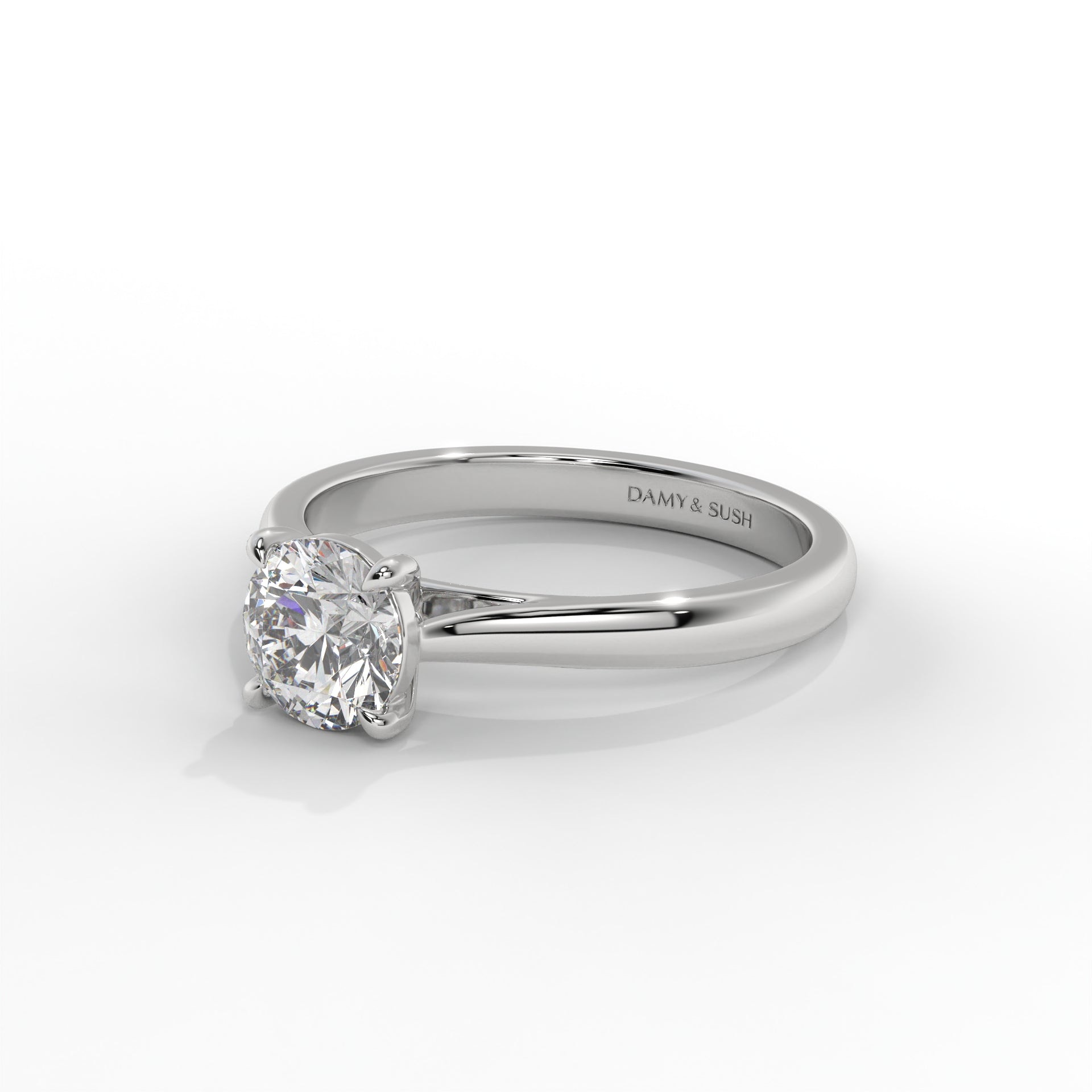 Radiance Moissanite Solitaire Ring