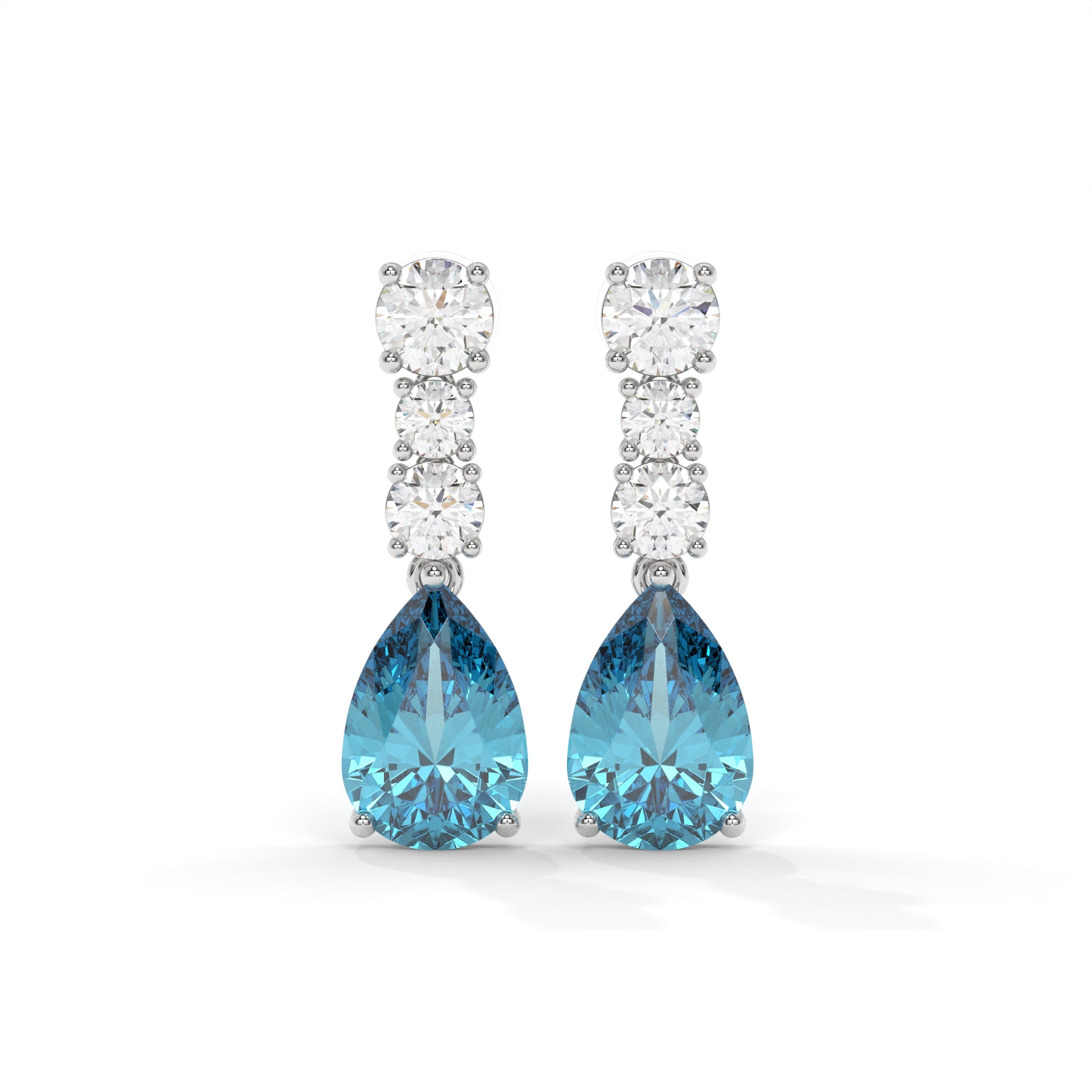 Aurelia Blue Drop Earrings