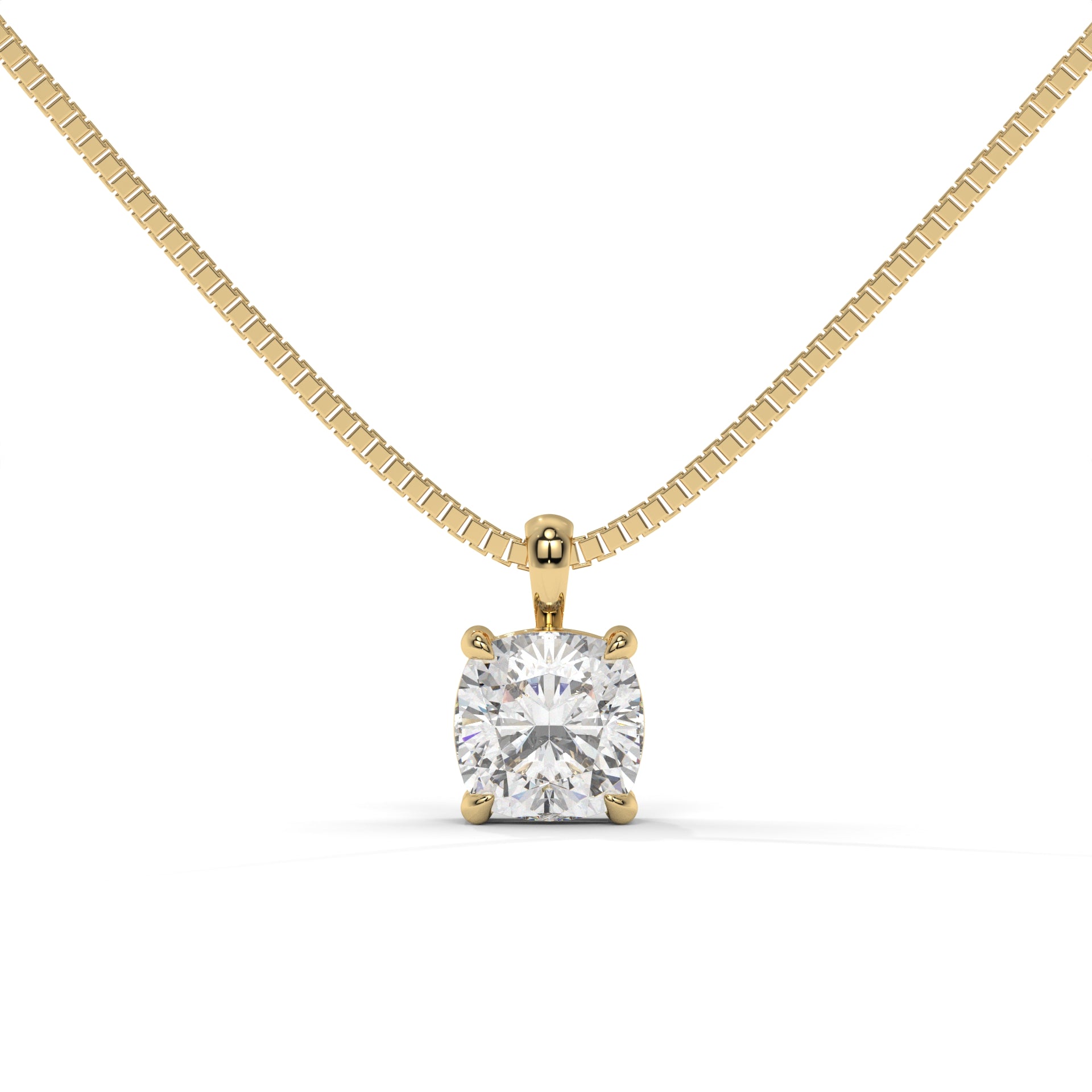 Radiance Moissanite Solitaire Pendant