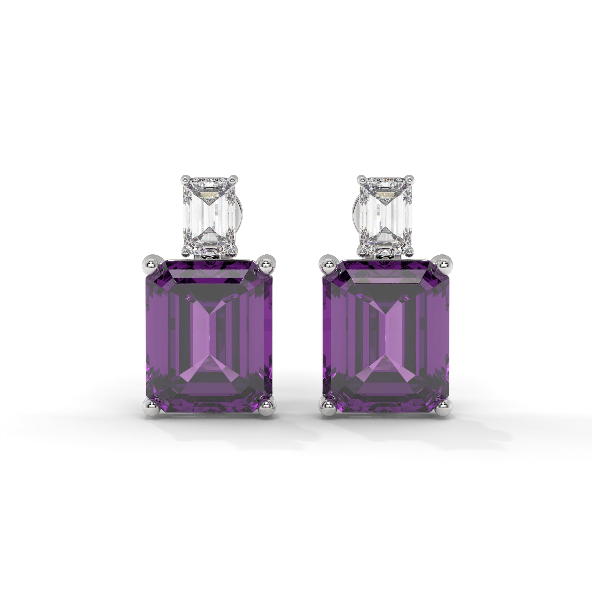 Celestia Edge Drop Earrings