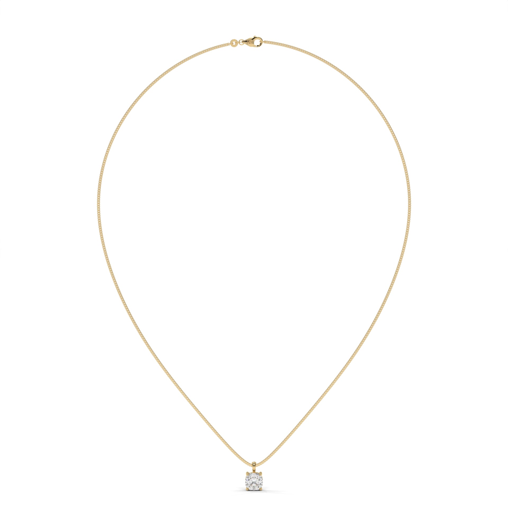 Radiance Moissanite Solitaire Pendant