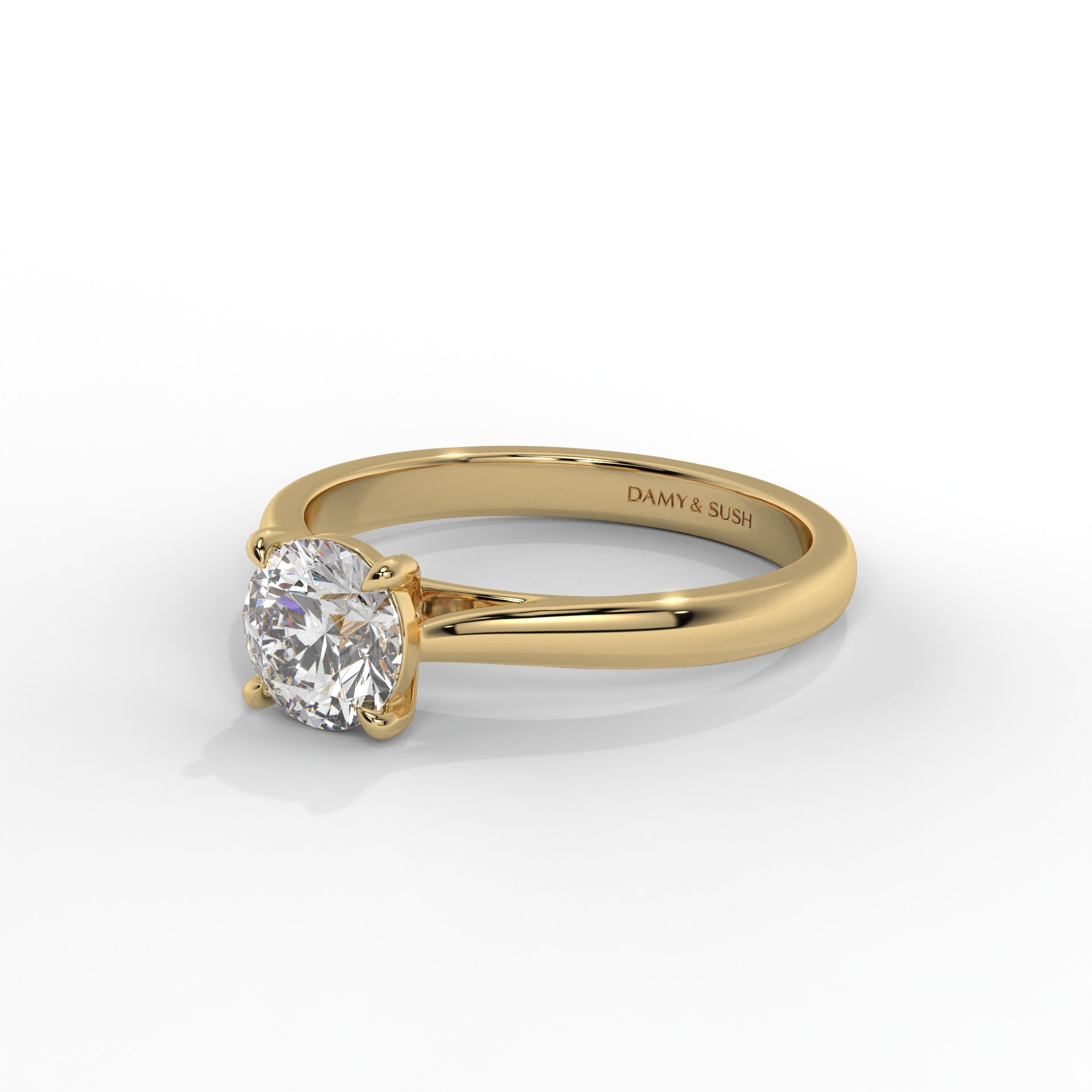 Radiance Moissanite Solitaire Ring