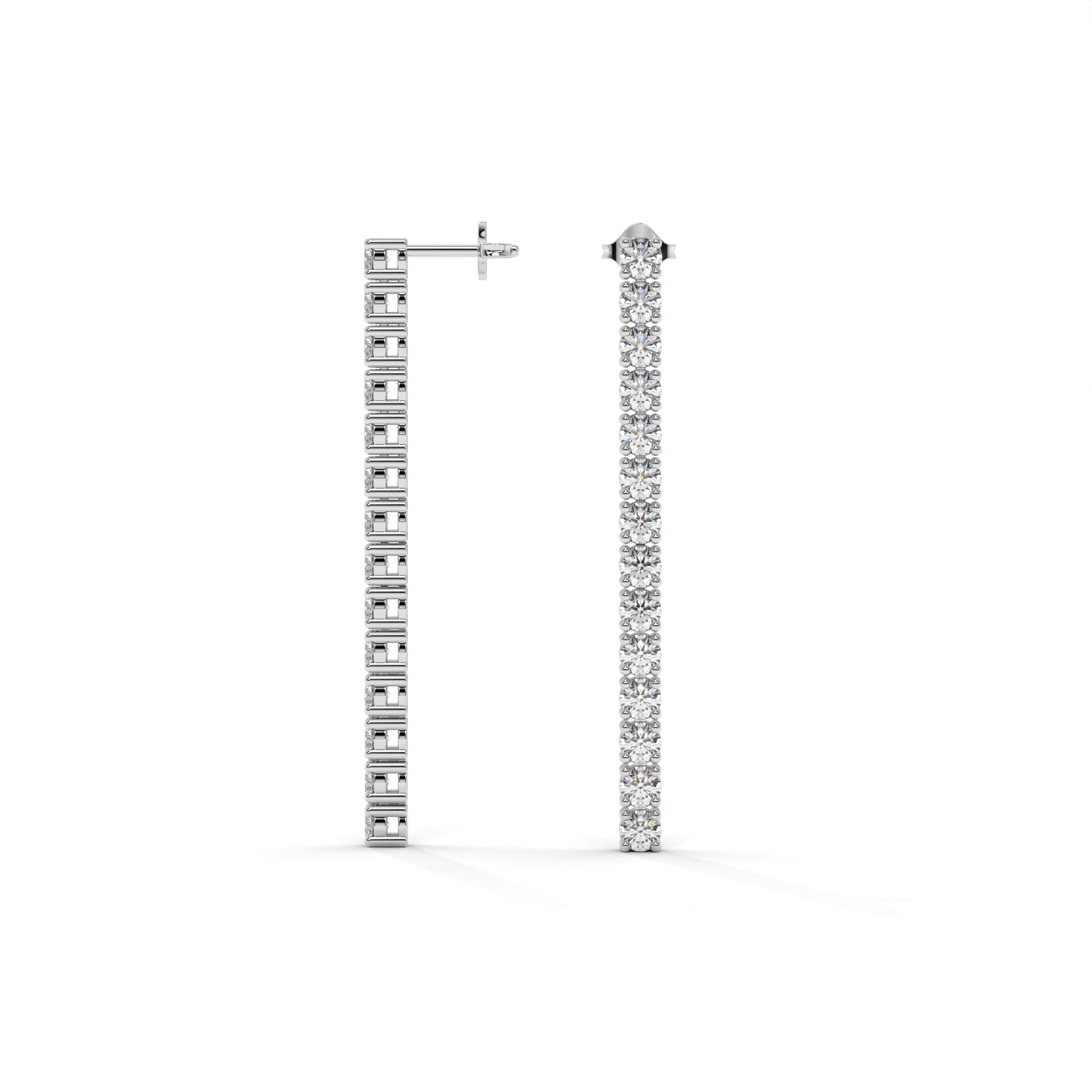 Classic Radiance Tennis Necklace - Rhodium Tone