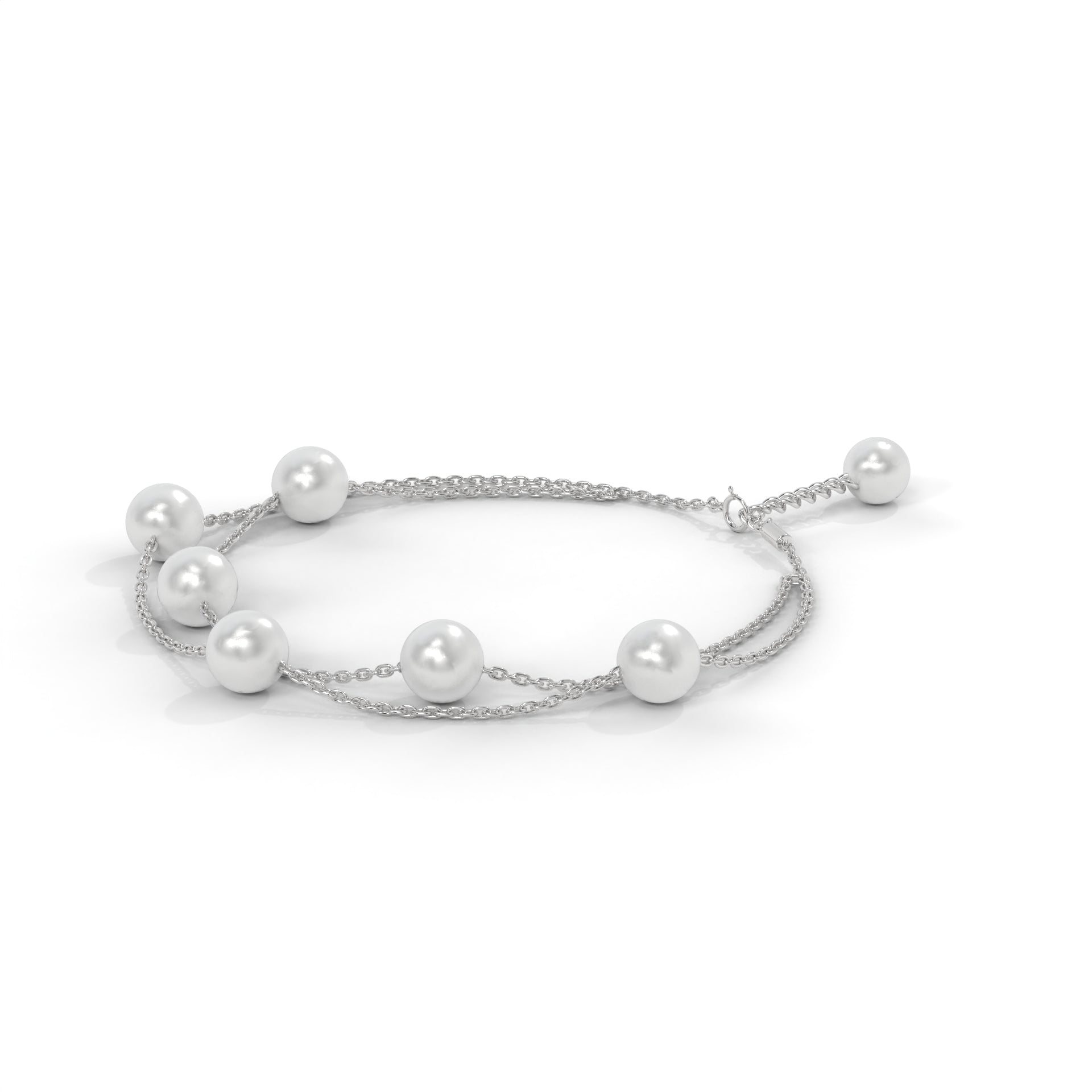 Luna Drop Pearl Necklace