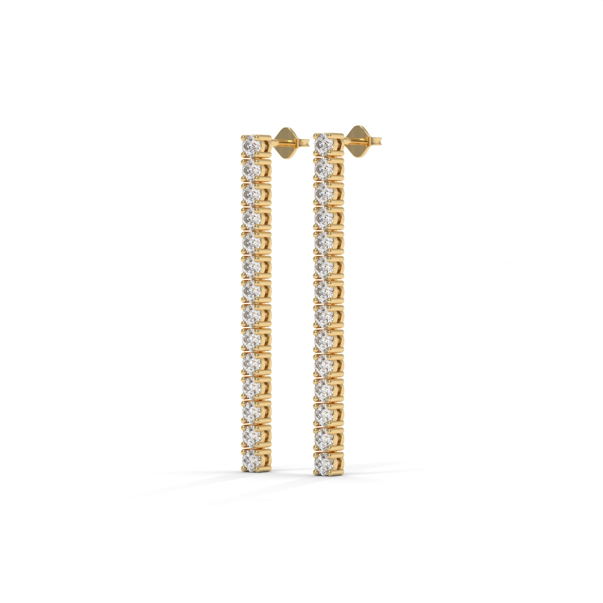 Classic Radiance Tennis Necklace - Gold Tone