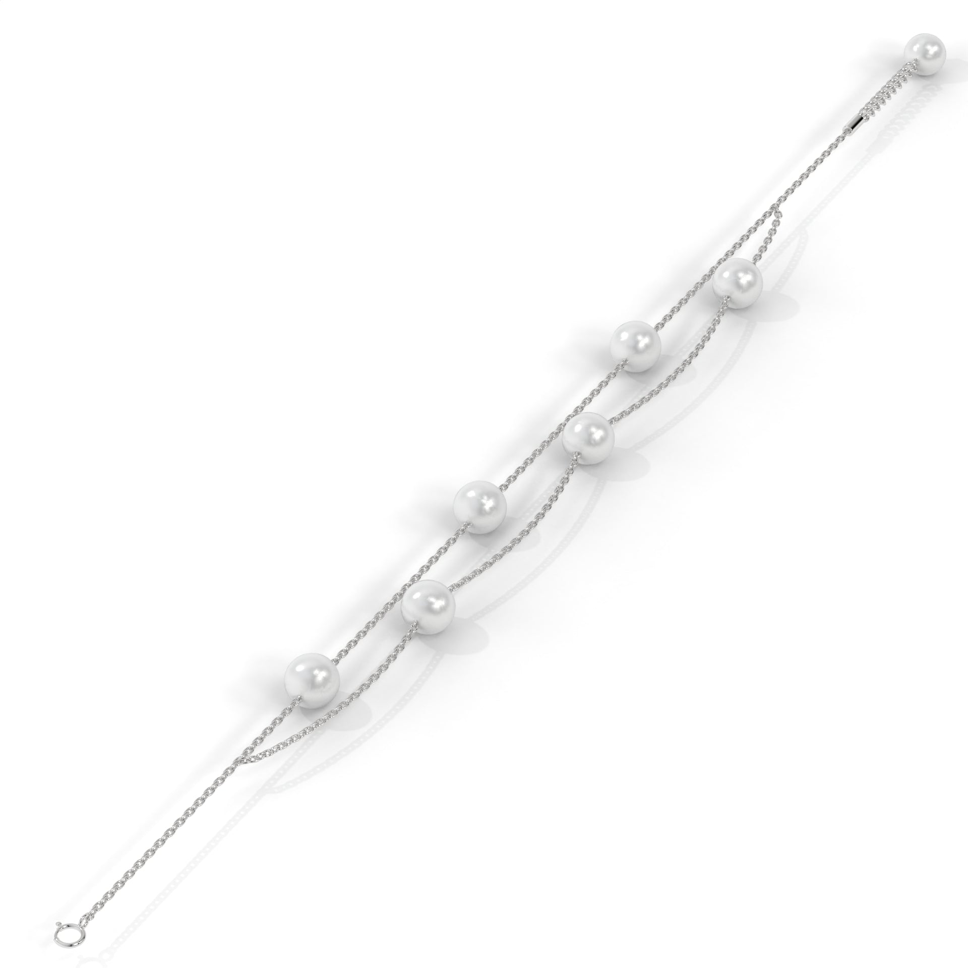 Luna Drop Pearl Necklace