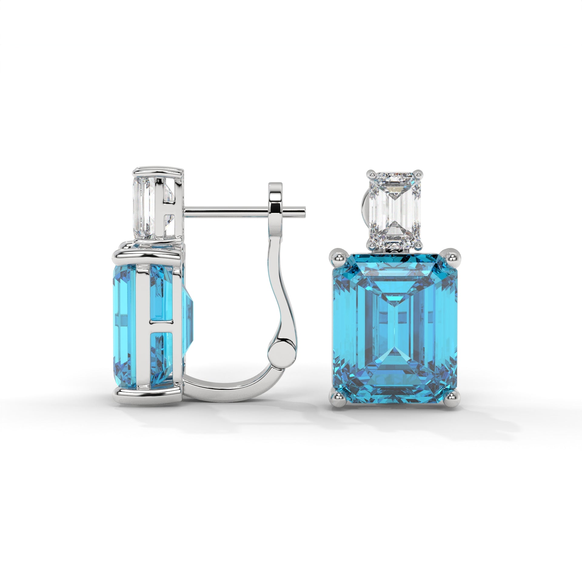 Aurelia Edge Drop Earrings
