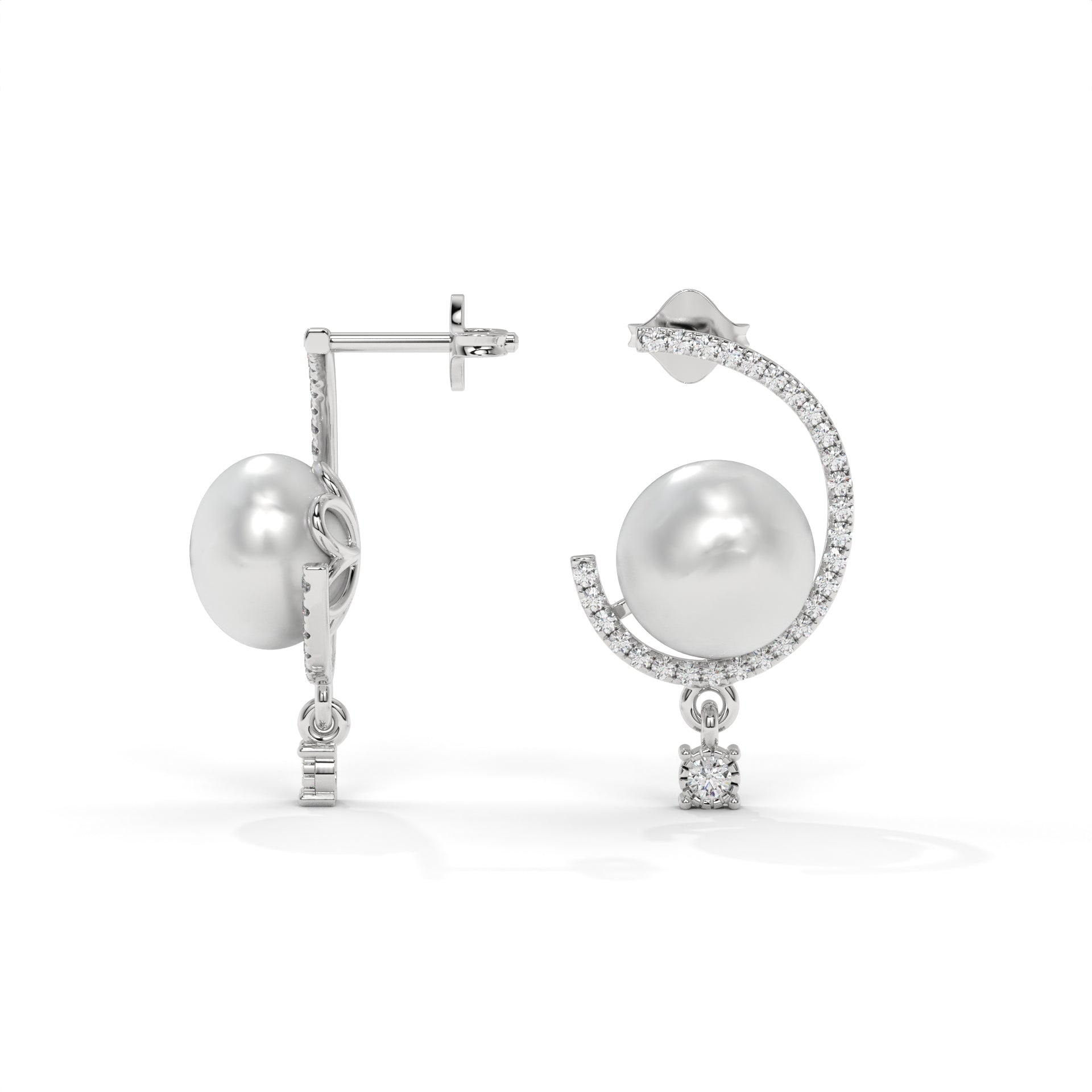Aurelia Grace Pearl Drop Earrings