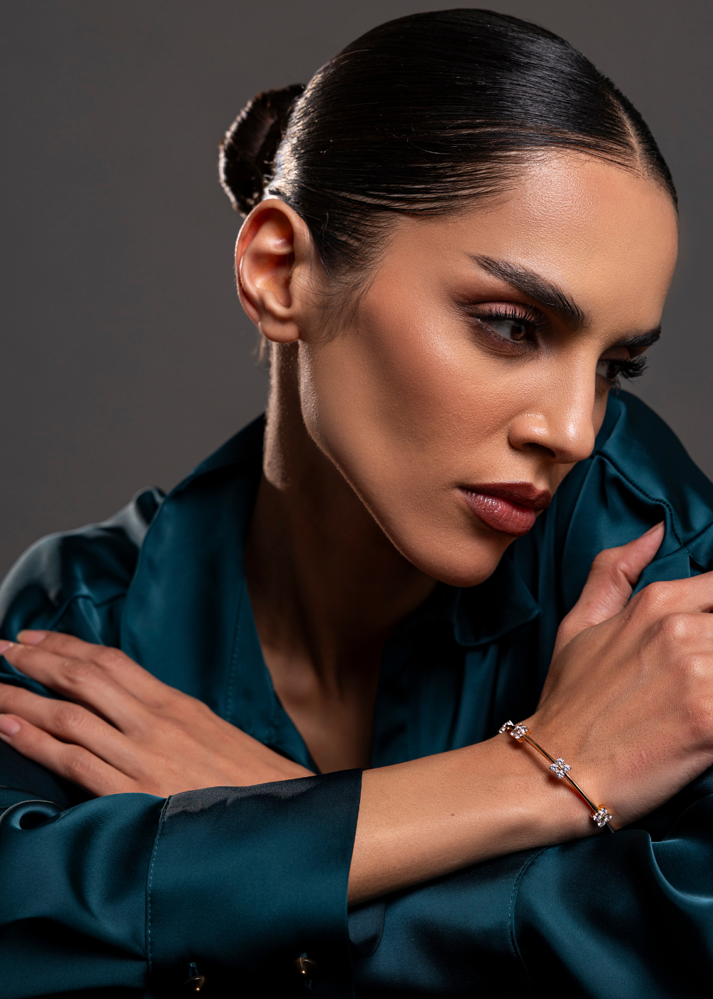 Celeste Station Bangle Set
