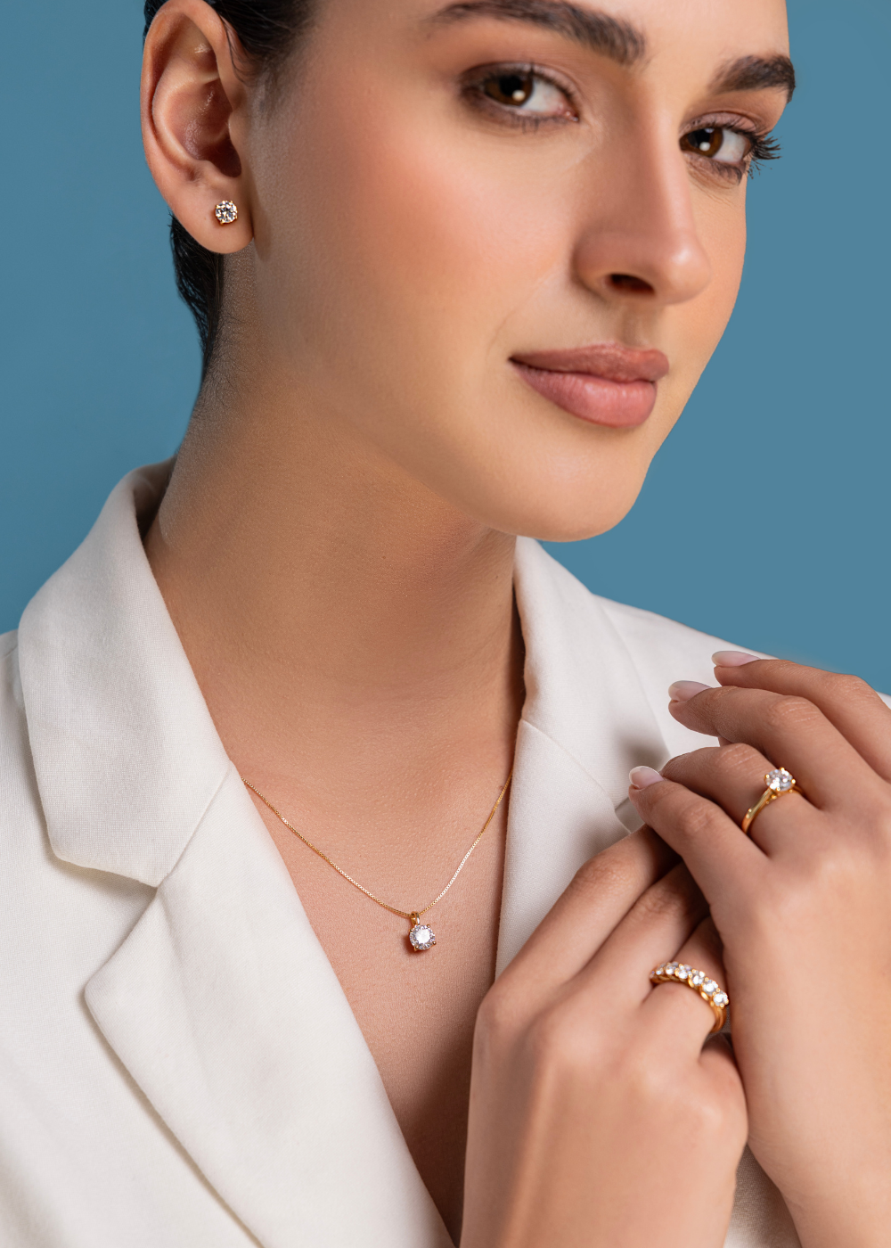 Radiance Moissanite Solitaire Pendant