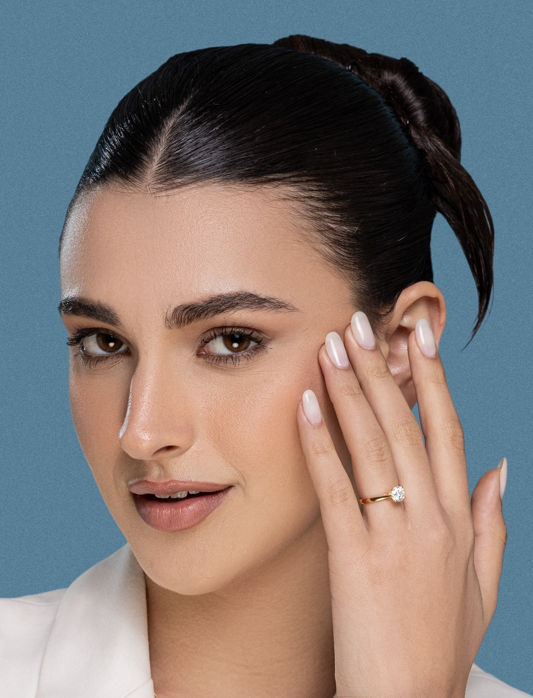 Radiance Moissanite Solitaire Ring